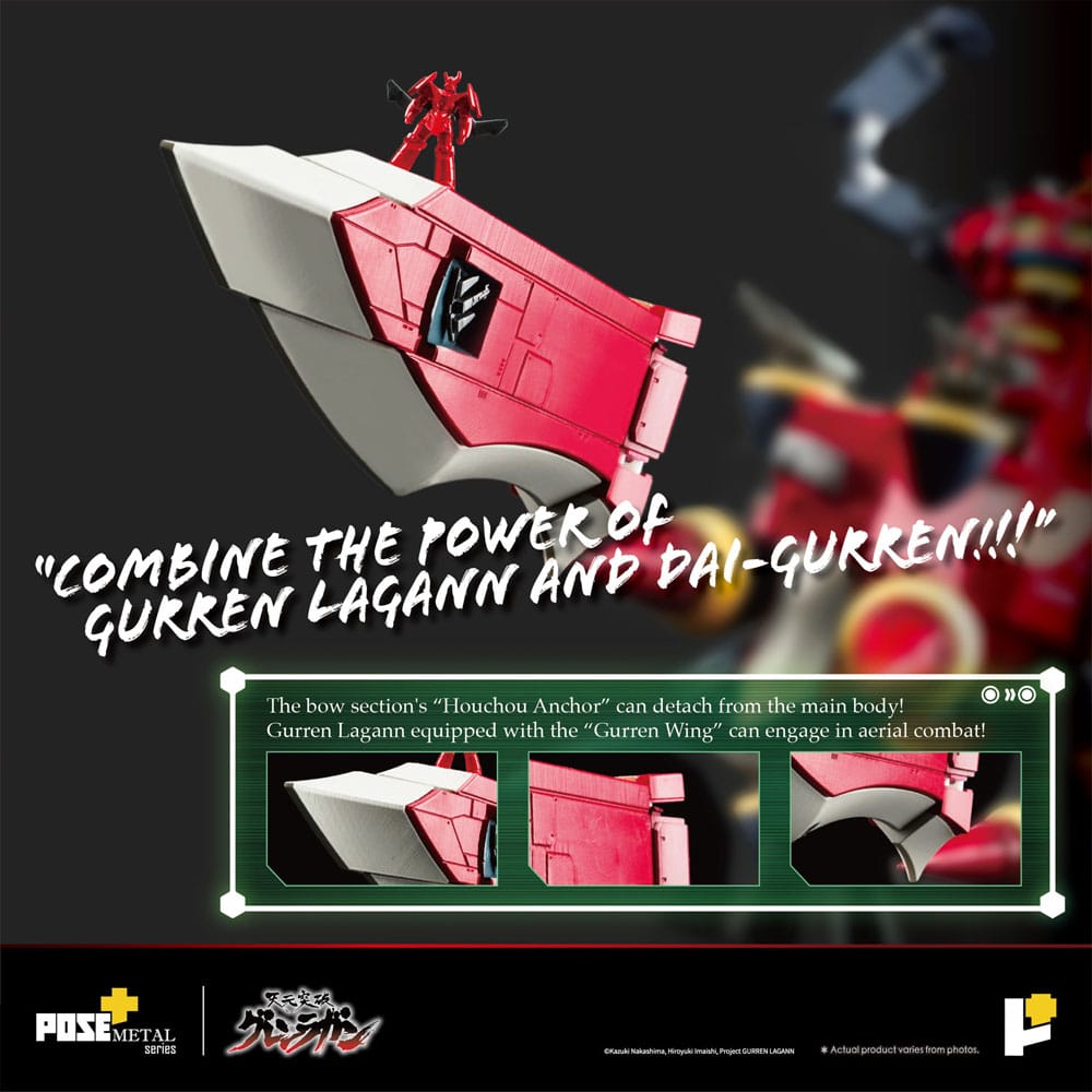 Tengen Toppa Gurren Lagann - Dai-Gurren - POSE+METAL series – Bild 15