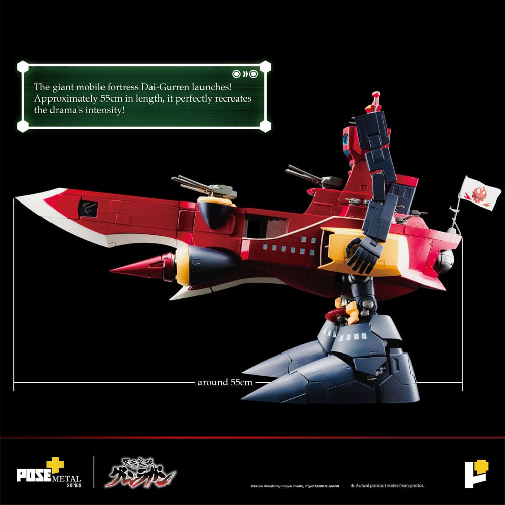 Tengen Toppa Gurren Lagann - Dai-Gurren - POSE+METAL series – Bild 3