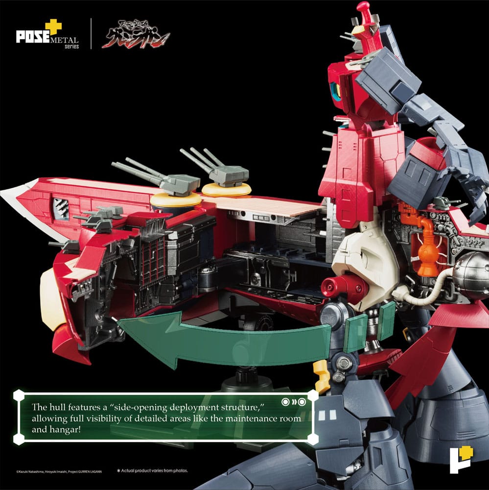 Tengen Toppa Gurren Lagann - Dai-Gurren - POSE+METAL series – Bild 4