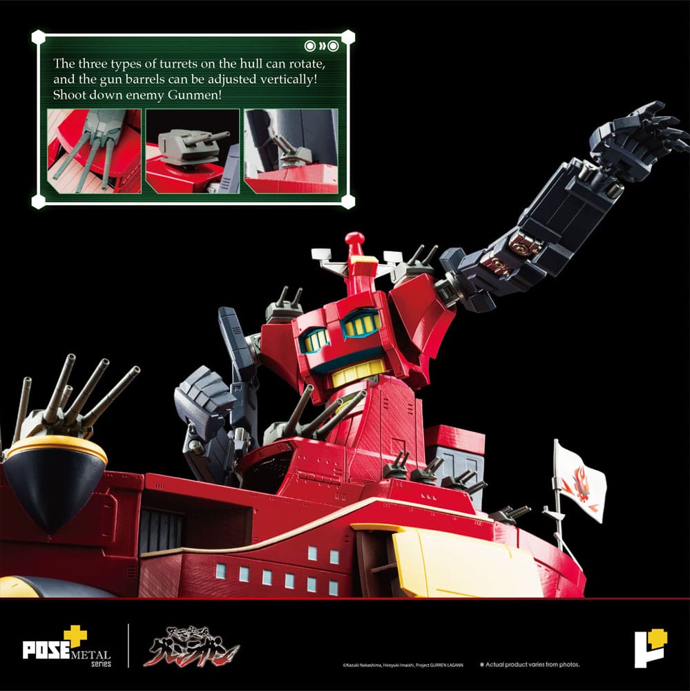 Tengen Toppa Gurren Lagann - Dai-Gurren - POSE+METAL series – Bild 5