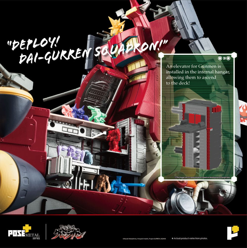 Tengen Toppa Gurren Lagann - Dai-Gurren - POSE+METAL series – Bild 6