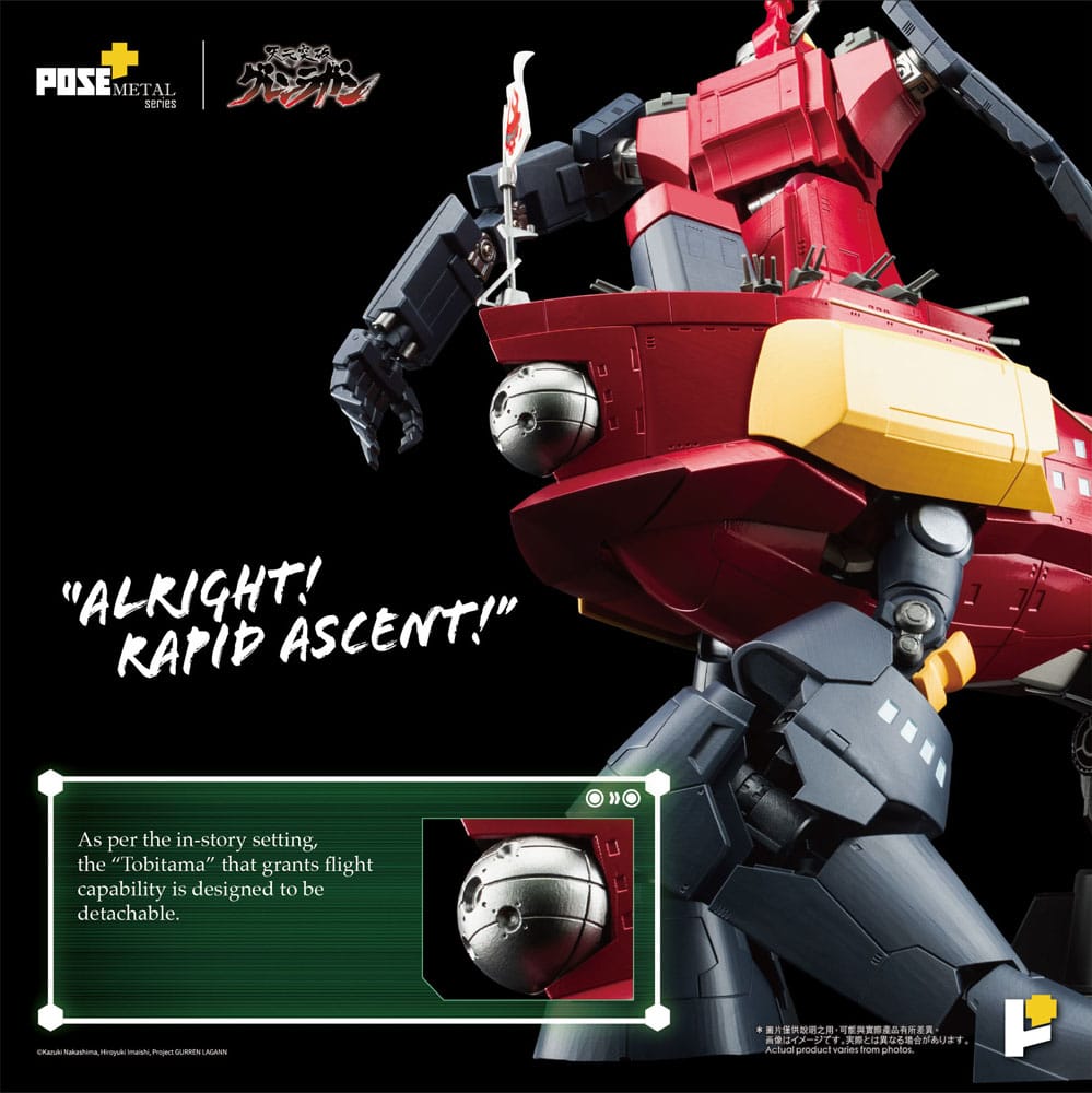 Tengen Toppa Gurren Lagann - Dai-Gurren - POSE+METAL series – Bild 7