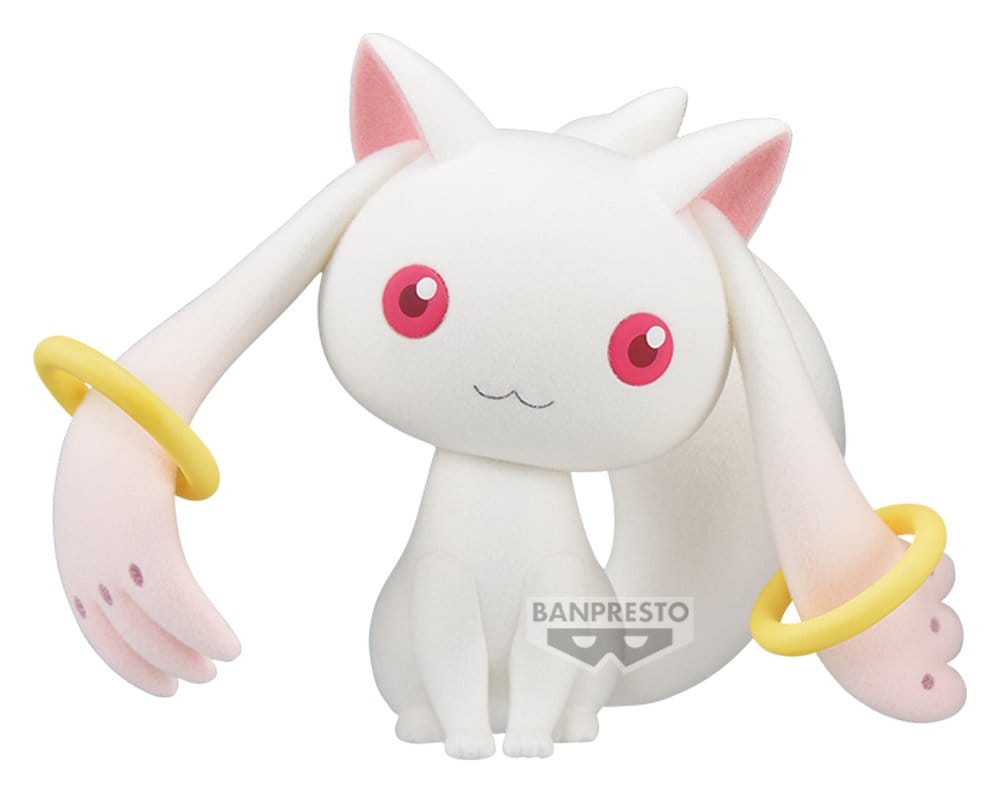 Puella Magi Madoka Magica - Puella Magia Madoka Magica the Movie Fluffy Puffy PVC-Figur Kyubey & Bebe ver. A Kyubey – Bild 1
