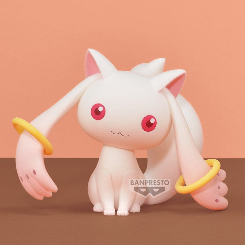 Puella Magi Madoka Magica - Puella Magia Madoka Magica the Movie Fluffy Puffy PVC-Figur Kyubey & Bebe ver. A Kyubey – Bild 2