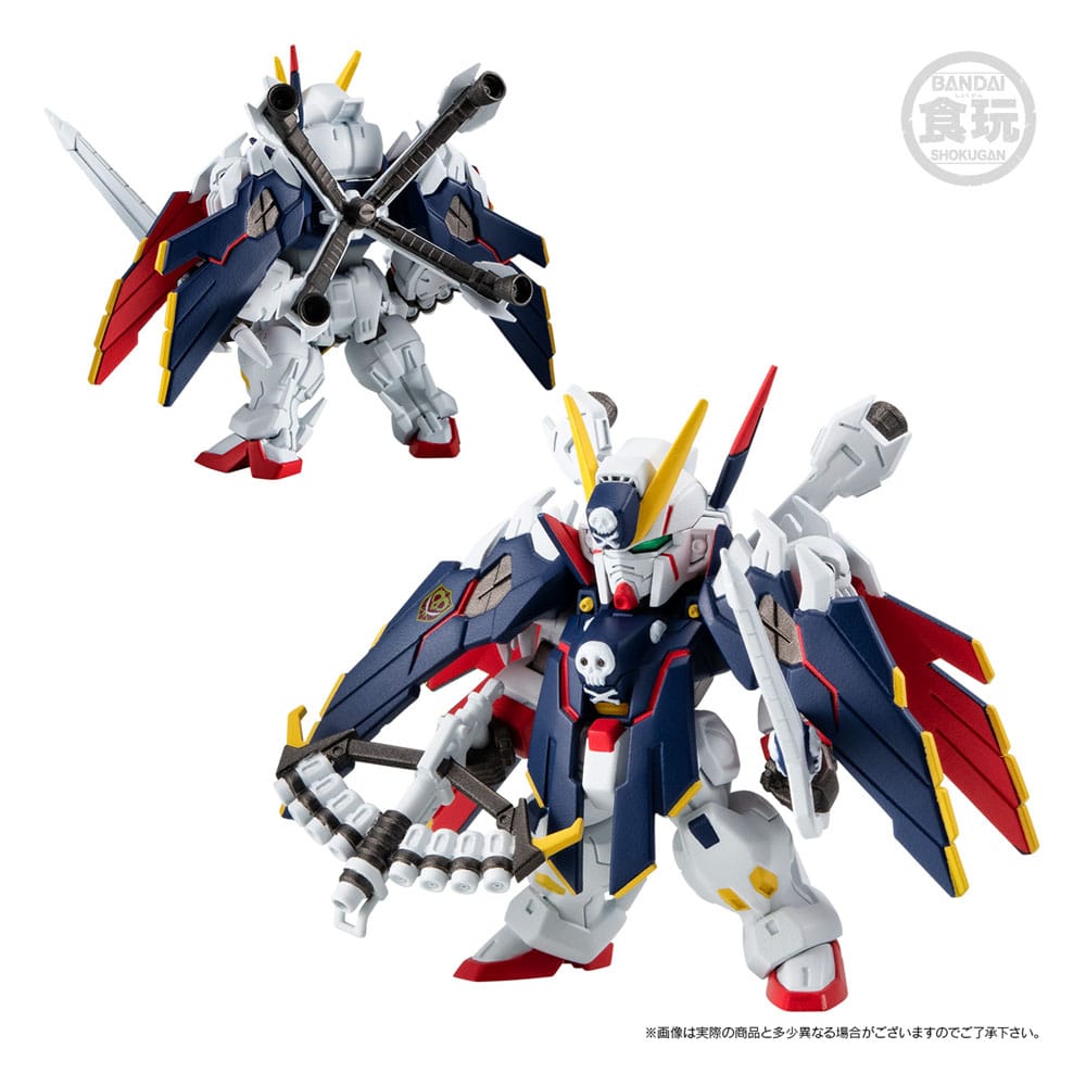 Gundam - FW Gundam Convergence Core Cross Bone Actionfigur Set Steel 7 B Team – Bild 2