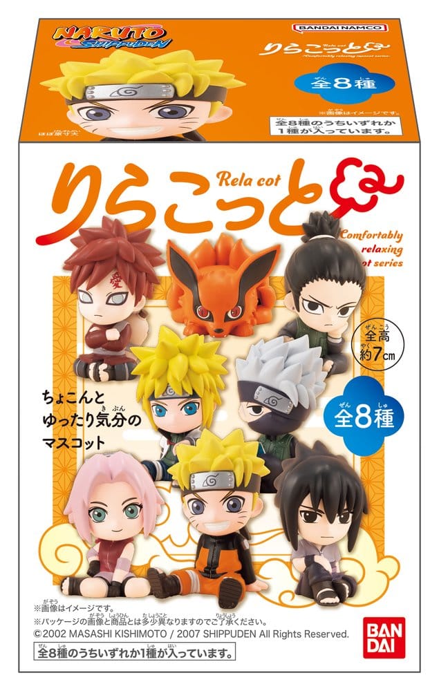 Naruto - Relacot Minifiguren Blind Box 7 cm Display (10) Figur – Bild 1