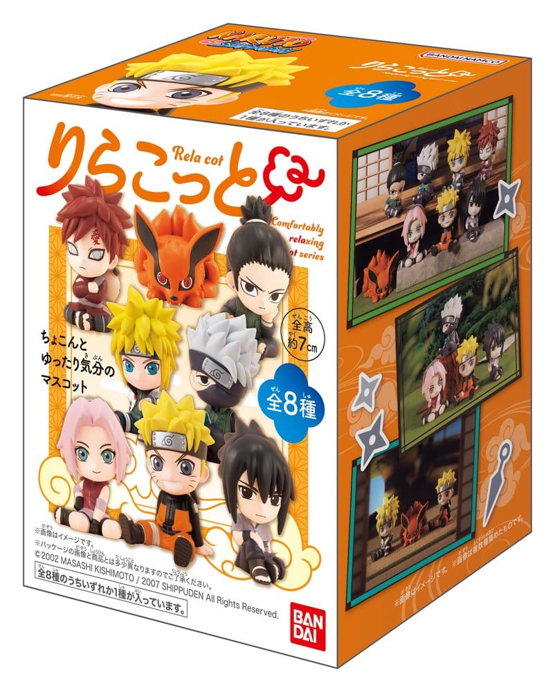 Naruto - Relacot Minifiguren Blind Box 7 cm Display (10) Figur – Bild 3