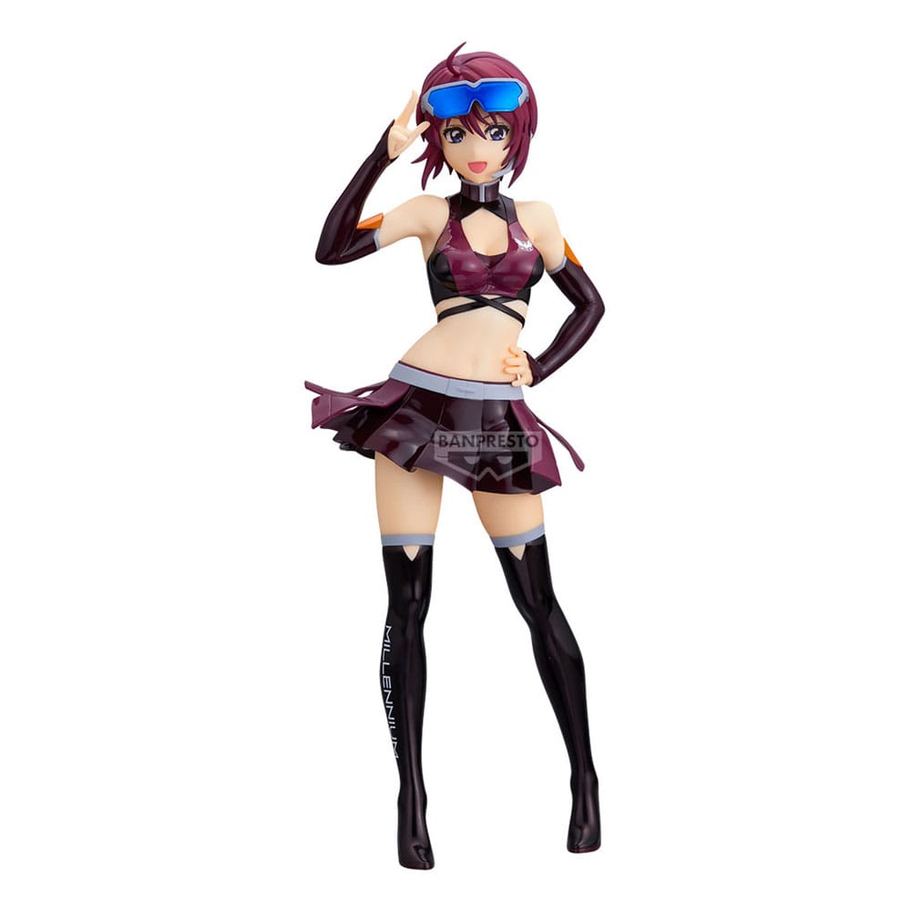 Gundam - Mobile Suit Gundam Seed Freedom Glitter & Glamours PVC Statue Lunamaria Hawke Racing ver. – Bild 1