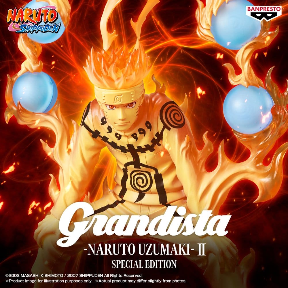 Naruto - Naruto Uzumaki II Special Edition - Shippuden Grandista – Bild 5