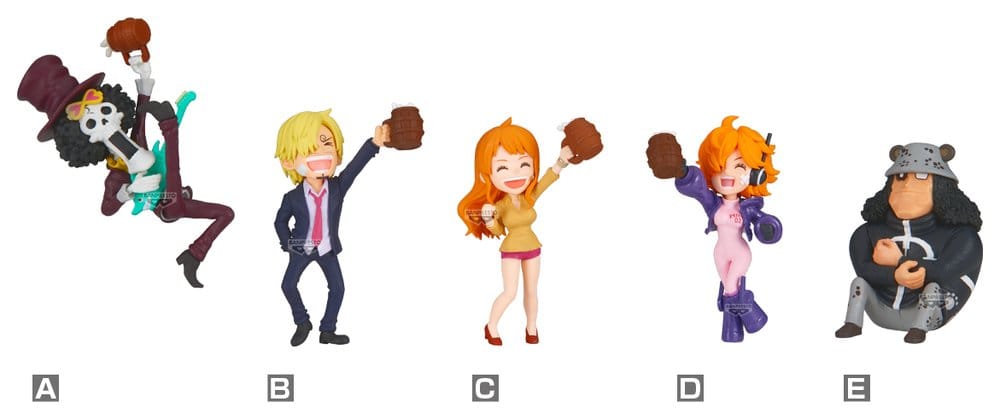 One Piece - Minifiguren 6 cm Display (12) - World Collectable – Bild 1