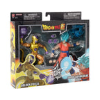 Dragon Ball - Super Dragon Stars Actionfiguren 2er-Pack Battle Pack: Golden Frieza vs Super Saiyan Blue Goku Figur – Bild 14