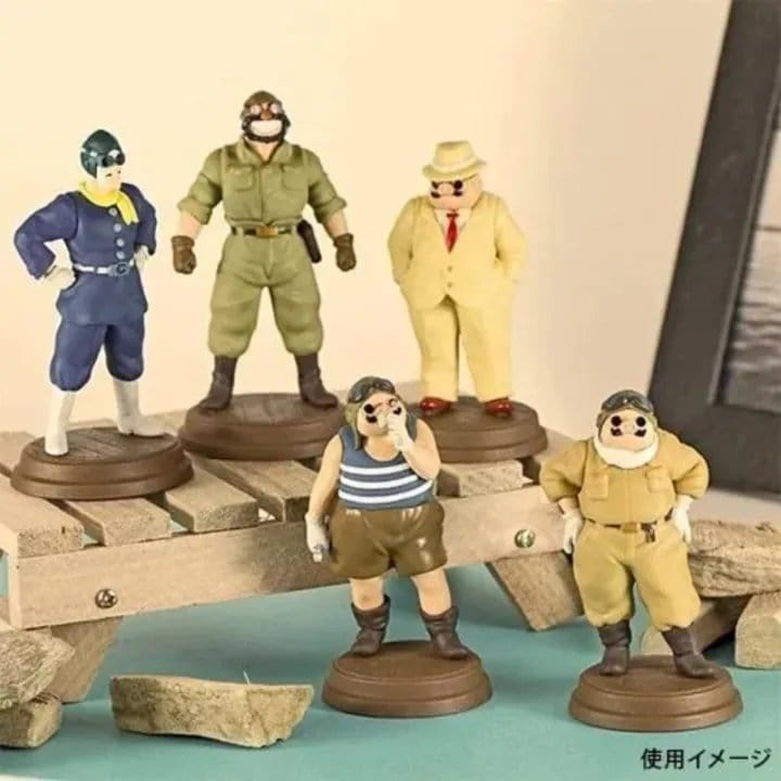 Studio Ghibli - Porco Rosso Überraschungs-Minifigur Marco Blind Box Display (6) – Bild 1