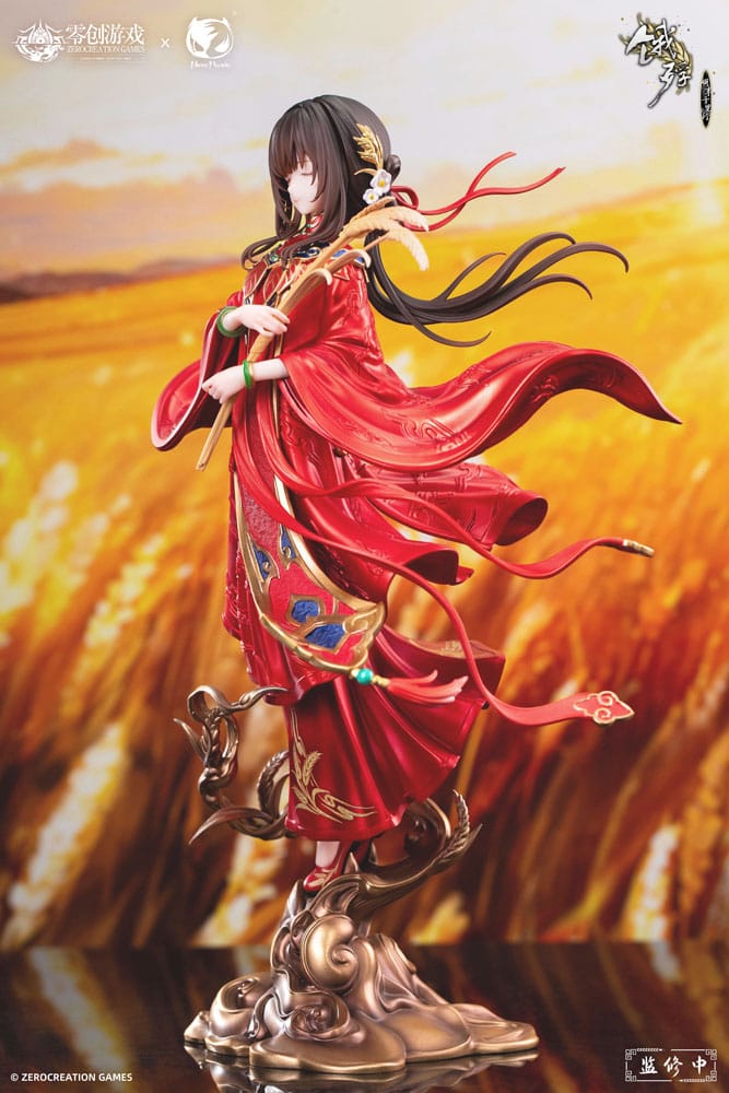 The Hungry Lamb: Traveling in the Late Ming Dynasty - Man Sui Hong Zhuang Sui Sui 1/6 Scale Statue – Bild 8