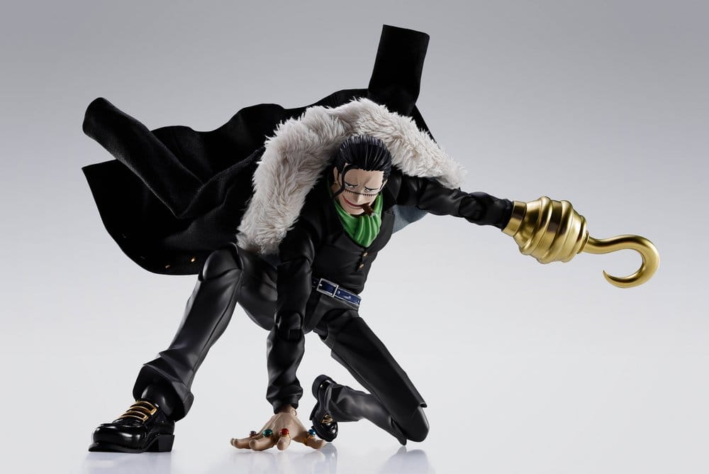 One Piece - S.H.Figuarts Actionfigur Sir Crocodile -Marineford- Figur – Bild 3