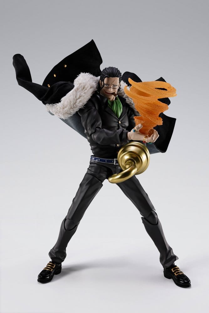 One Piece - S.H.Figuarts Actionfigur Sir Crocodile -Marineford- Figur – Bild 5