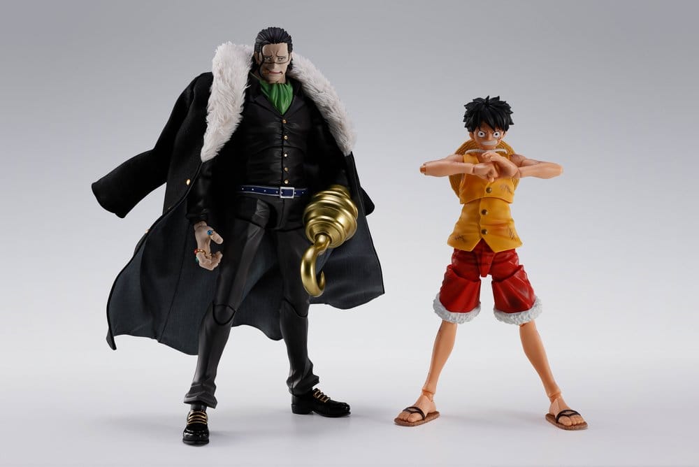 One Piece - S.H.Figuarts Actionfigur Sir Crocodile -Marineford- Figur – Bild 8