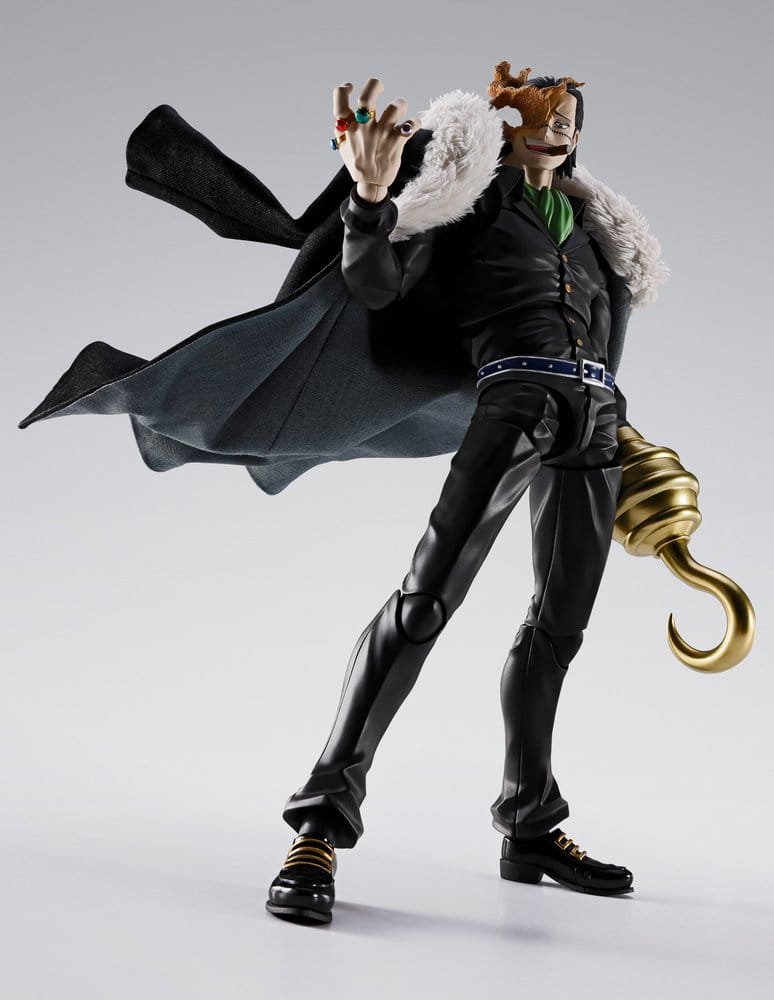 One Piece - S.H.Figuarts Actionfigur Sir Crocodile -Marineford- Figur – Bild 9