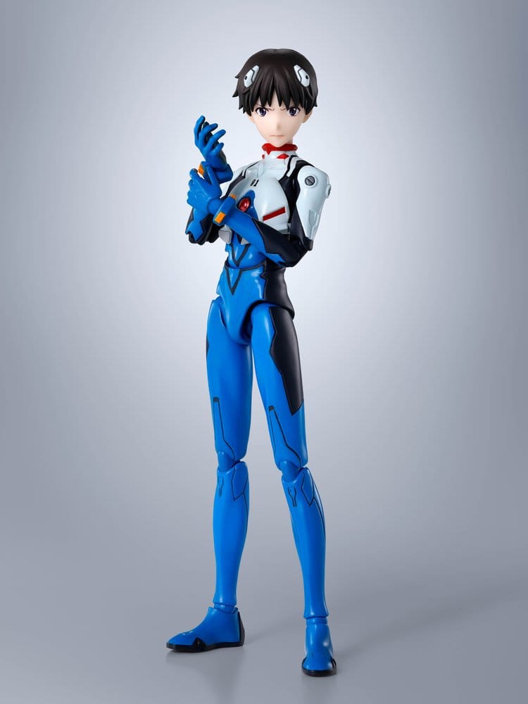 Evangelion - S.H.Figuarts Actionfigur Shinji Ikari Figur – Bild 1