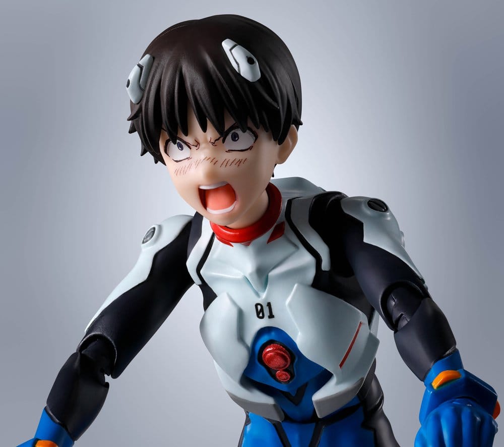 Evangelion - S.H.Figuarts Actionfigur Shinji Ikari Figur – Bild 5