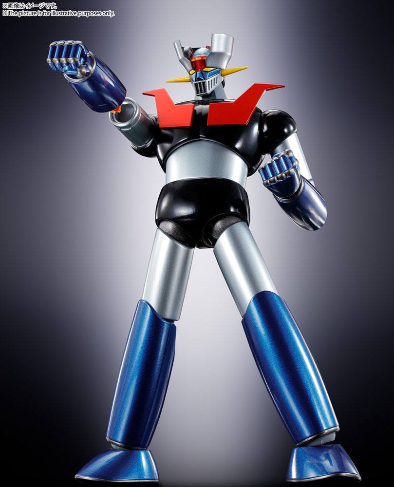 Mazinger - Z Soul of Chogokin Diecast Actionfigur GX-105 Mazinger Z (Kakumei Shinka) Figur – Bild 6