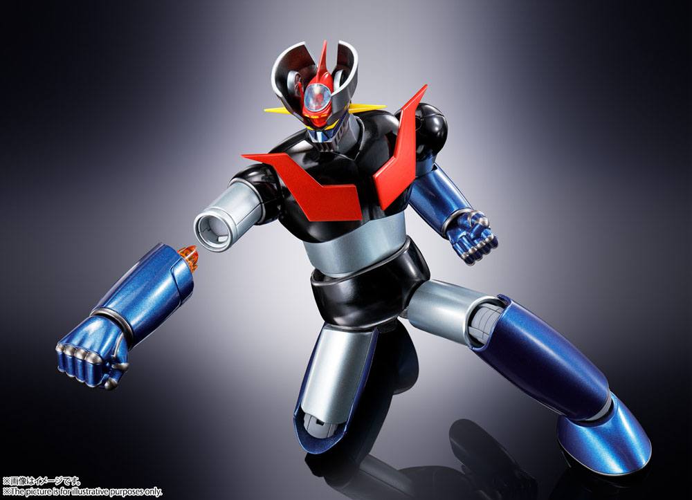 Mazinger - Z Soul of Chogokin Diecast Actionfigur GX-105 Mazinger Z (Kakumei Shinka) Figur – Bild 7