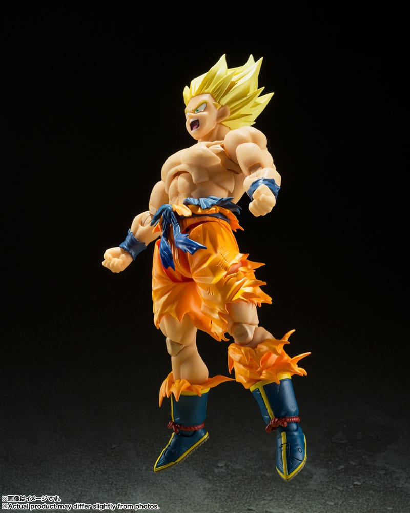 Dragon Ball - Z S.H. Figuarts Actionfigur Super Saiyan Son Goku (Legendary Super Saiyan) Figur – Bild 10