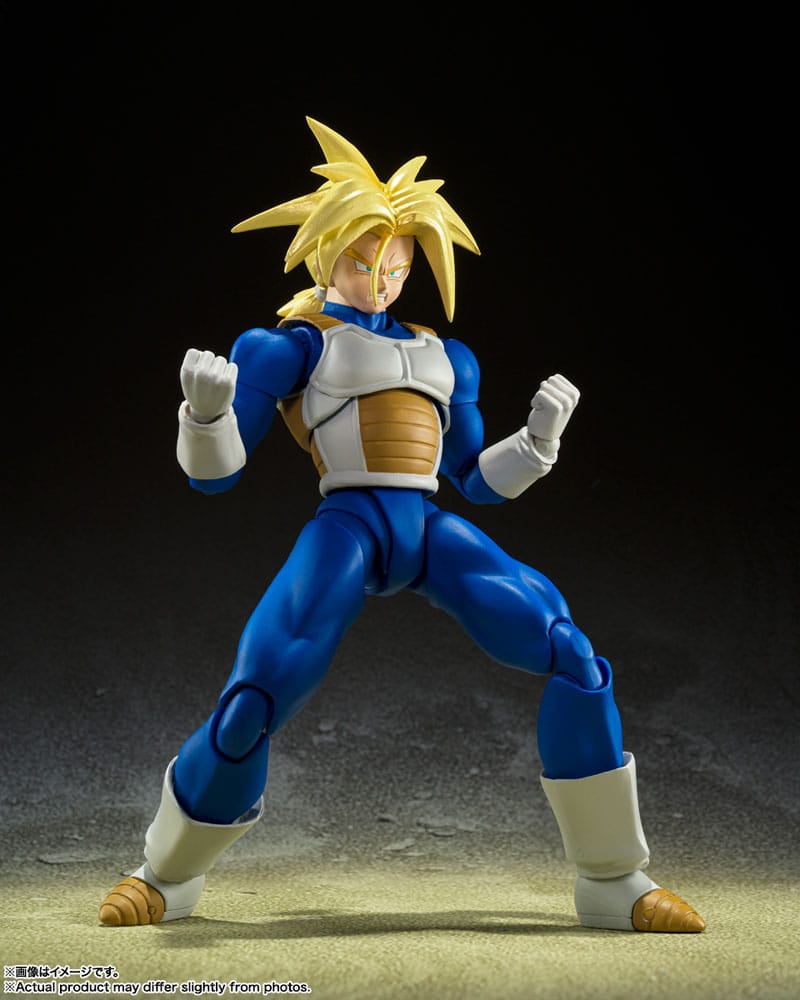 Dragon Ball - Z S.H. Figuarts Actionfigur Super Saiyan Trunks Infinite Latent Super Power Ver. Figur – Bild 4