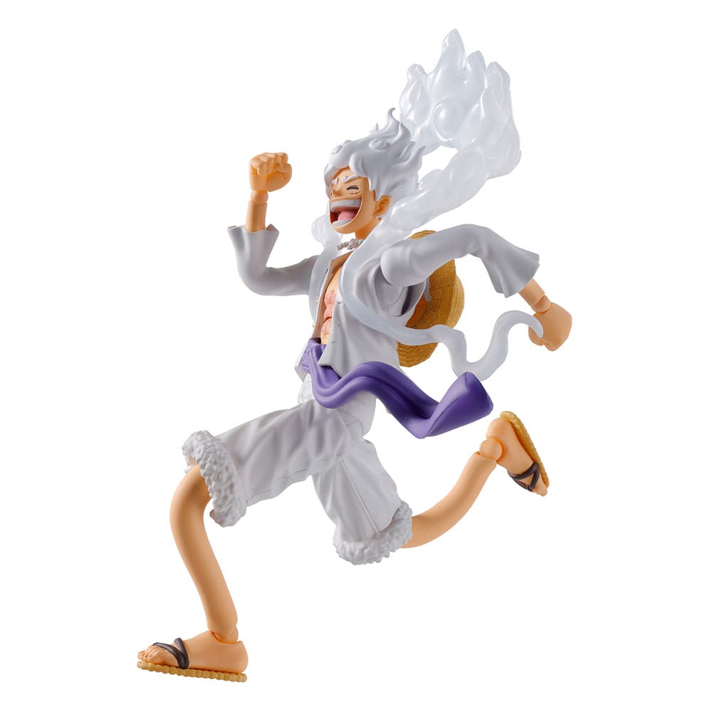 One Piece - S.H. Figuarts Actionfigur Monkey D. Ruffy Gear 5 Figur – Bild 1