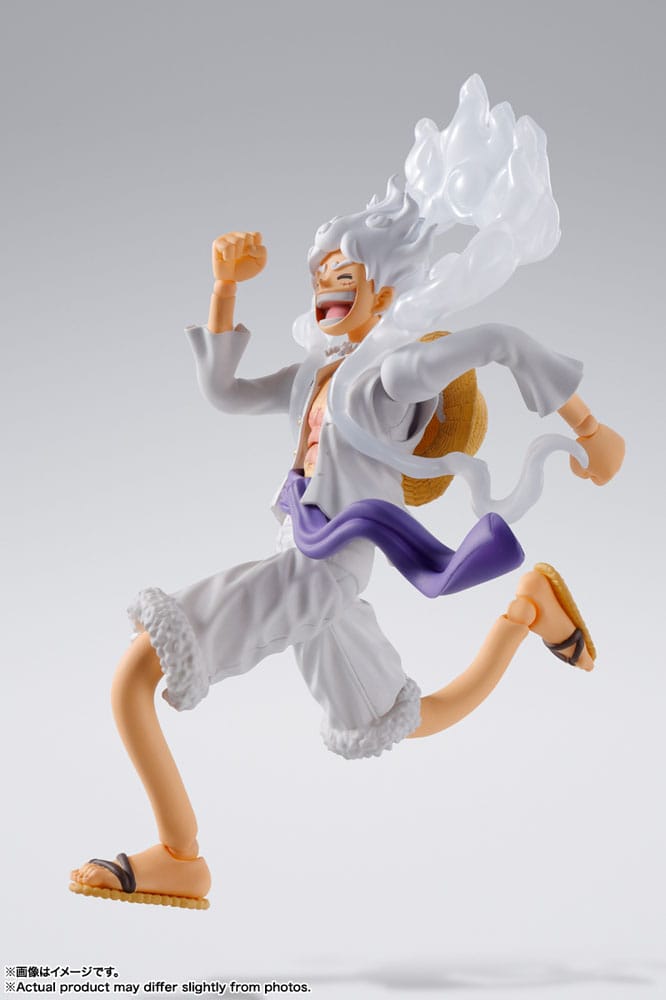 One Piece - S.H. Figuarts Actionfigur Monkey D. Ruffy Gear 5 Figur – Bild 2