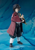 Demon Slayer: Kimetsu no Yaiba - S.H. Figuarts Actionfigur Giyu Tomioka Figur – Bild 2