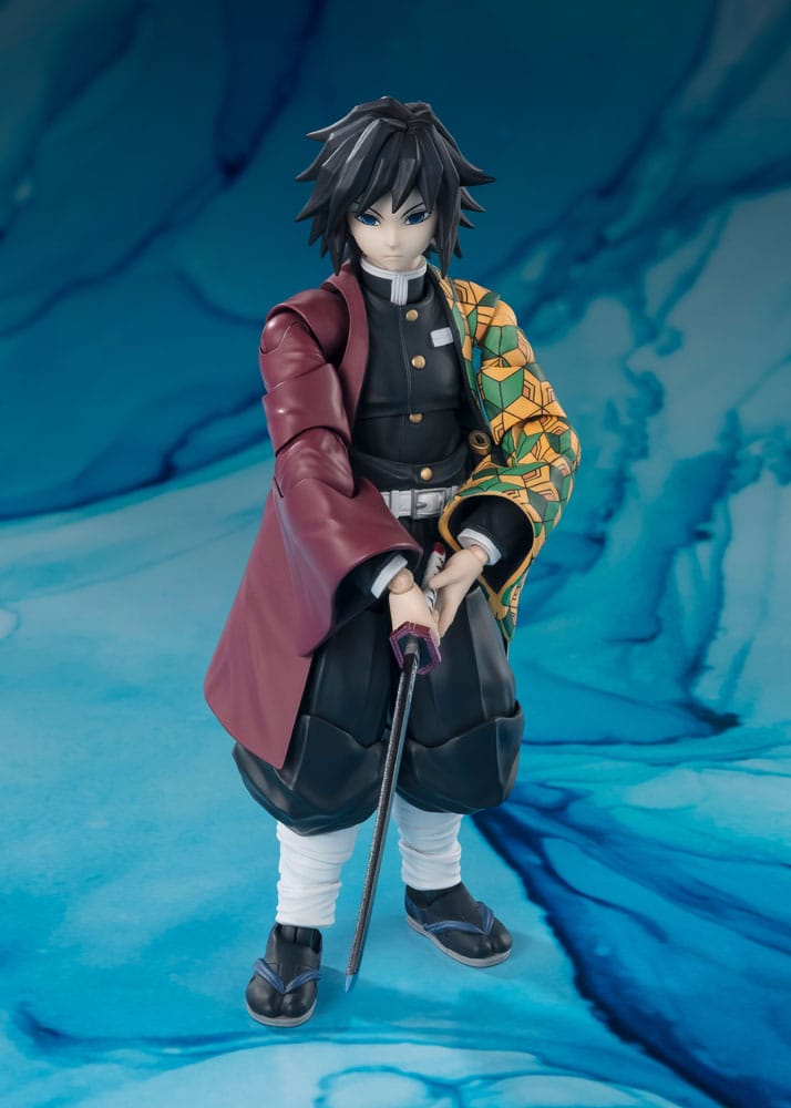 Demon Slayer: Kimetsu no Yaiba - S.H. Figuarts Actionfigur Giyu Tomioka Figur – Bild 4