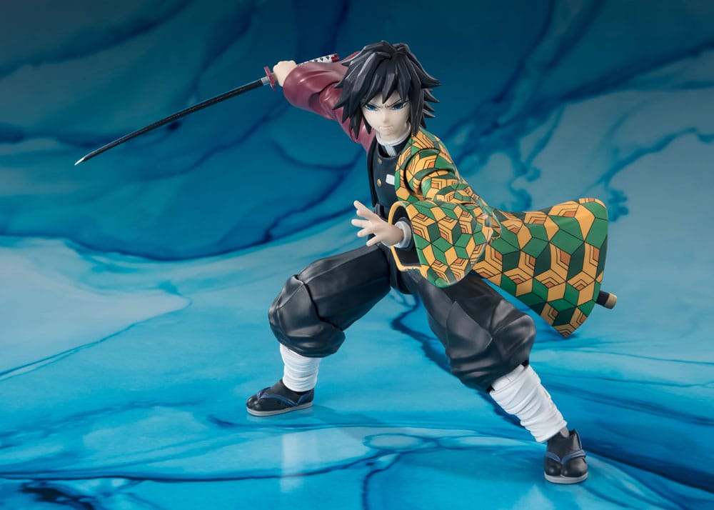 Demon Slayer: Kimetsu no Yaiba - S.H. Figuarts Actionfigur Giyu Tomioka Figur – Bild 5