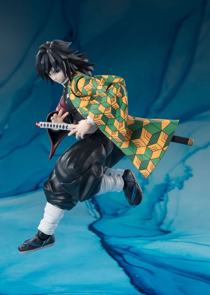 Demon Slayer: Kimetsu no Yaiba - S.H. Figuarts Actionfigur Giyu Tomioka Figur – Bild 7
