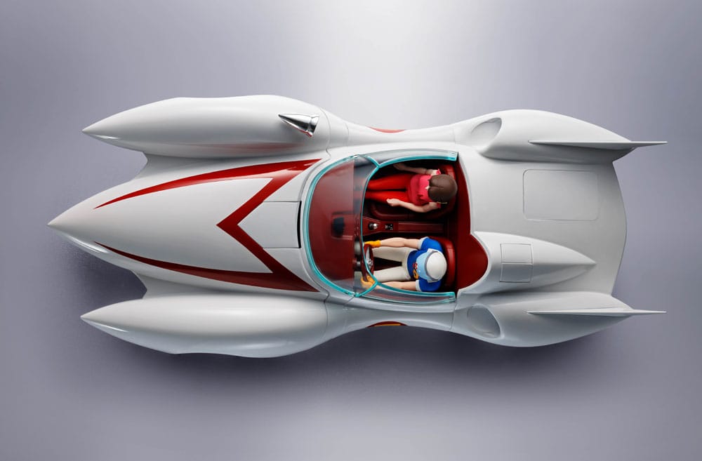 Speed Racer - Chogokin Diecast Modell Mach 5 Figur – Bild 10
