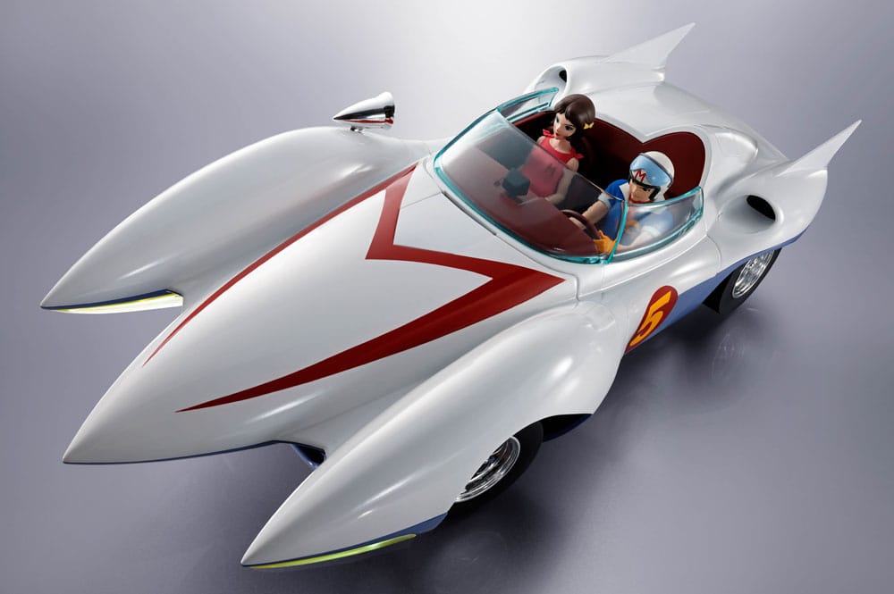Speed Racer - Chogokin Diecast Modell Mach 5 Figur – Bild 13