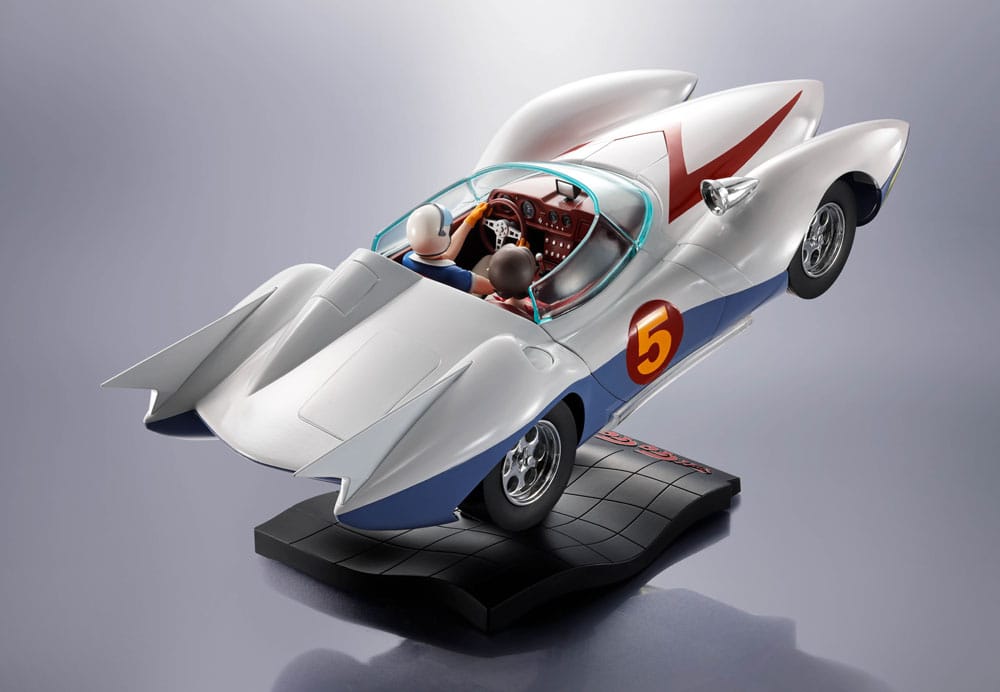 Speed Racer - Chogokin Diecast Modell Mach 5 Figur – Bild 4