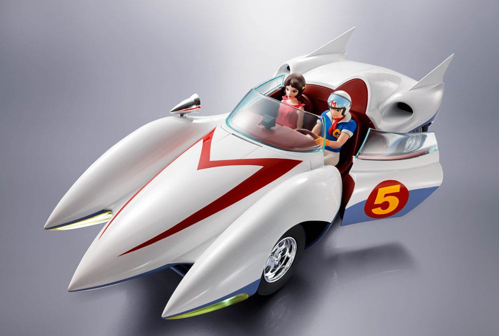 Speed Racer - Chogokin Diecast Modell Mach 5 Figur – Bild 6