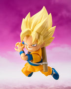 Dragon Ball - S.H.Figuarts Actionfigur Super Saiyan Son Goku (mini) Daima Figur – Bild 7