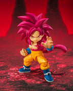 Dragon Ball - Daima S.H.Figuarts Actionfigur Super Saiyan Level 4 Son Goku (mini) Figur – Bild 2