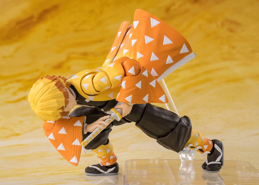 Demon Slayer: Kimetsu no Yaiba - S.H. Figuarts Actionfigur Zenitsu Agatsuma Figur – Bild 3
