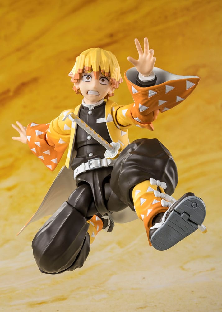 Demon Slayer: Kimetsu no Yaiba - S.H. Figuarts Actionfigur Zenitsu Agatsuma Figur – Bild 8