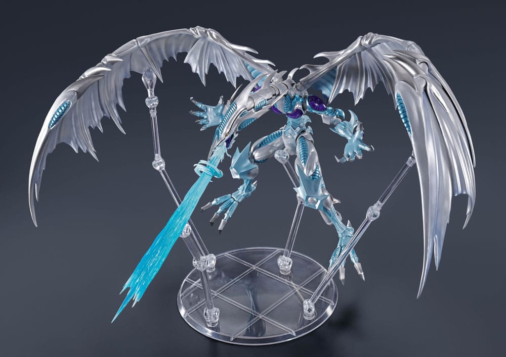 Yu-Gi-Oh - ! 5D's S.H. Monster Arts Actionfigur Stardust Dragon Figur – Bild 6