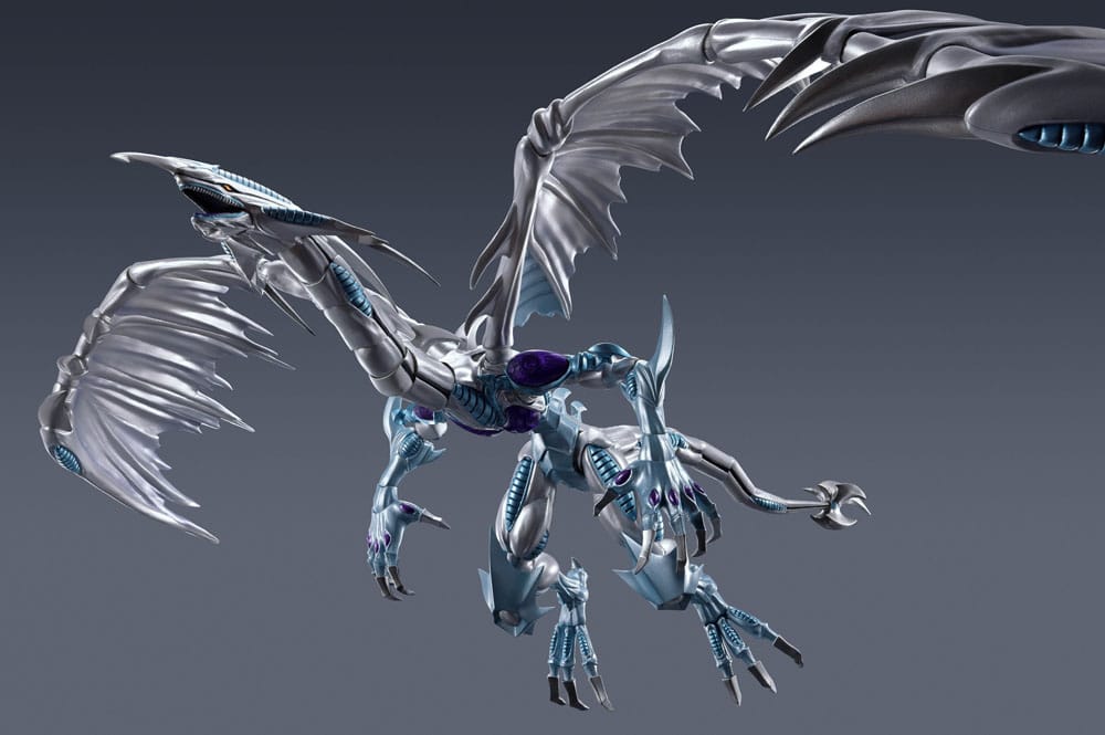Yu-Gi-Oh - ! 5D's S.H. Monster Arts Actionfigur Stardust Dragon Figur – Bild 8