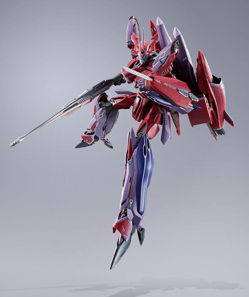 Macross - Frontier DX Chogokin Actionfigur VF-27 Gamma SP Super Lucifer Valkyrie Brera Sterne use Revival Ver. Figur – Bild 4
