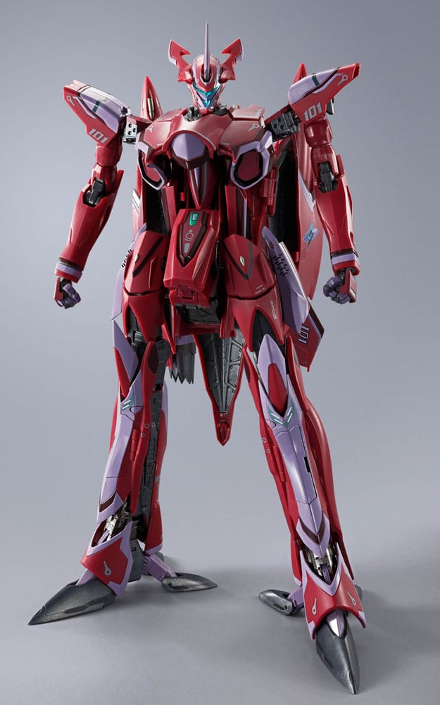 Macross - Frontier DX Chogokin Actionfigur VF-27 Gamma SP Super Lucifer Valkyrie Brera Sterne use Revival Ver. Figur – Bild 6