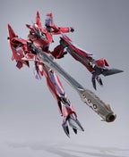 Macross - Frontier DX Chogokin Actionfigur VF-27 Gamma SP Super Lucifer Valkyrie Brera Sterne use Revival Ver. Figur – Bild 7