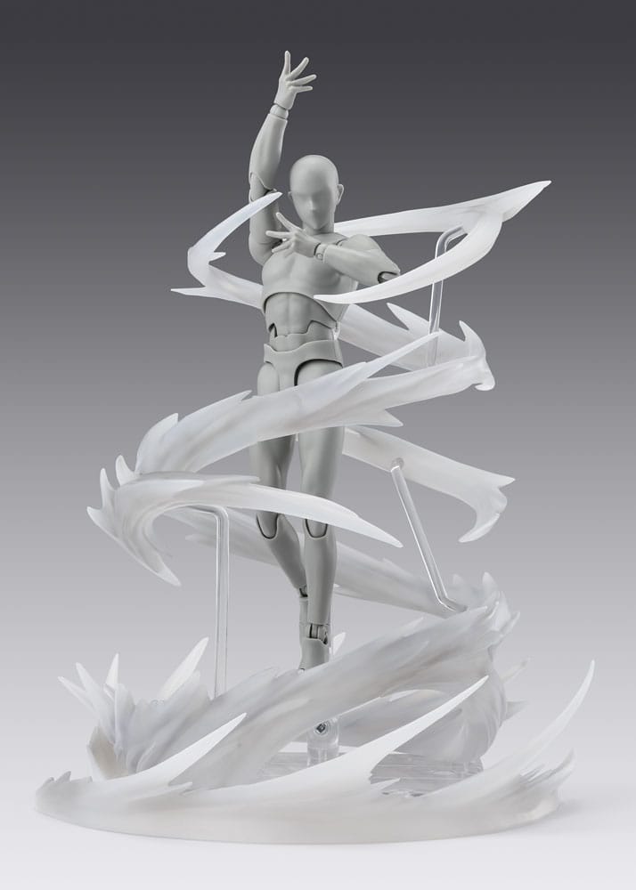 Sonstige - Tamashii Effect Actionfiguren-Zubehör Wind White for S.H.Figuarts – Bild 1