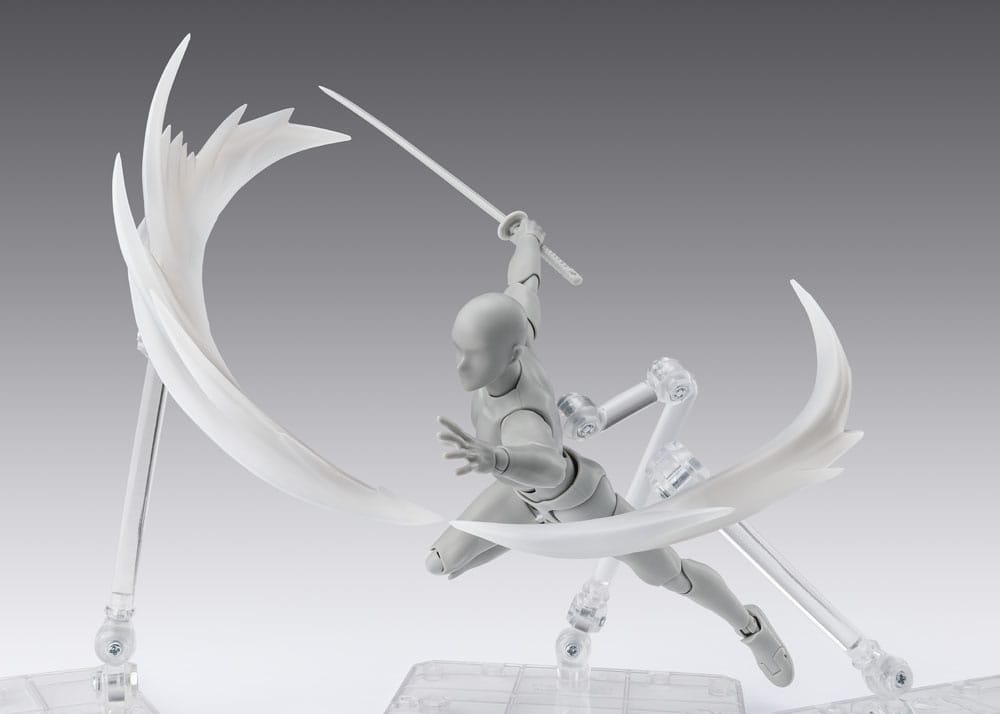 Sonstige - Tamashii Effect Actionfiguren-Zubehör Wind White for S.H.Figuarts – Bild 2