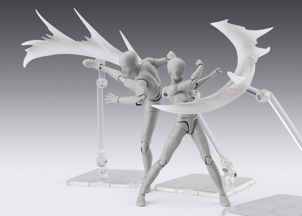 Sonstige - Tamashii Effect Actionfiguren-Zubehör Wind White for S.H.Figuarts – Bild 3
