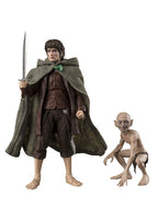 Herr der Ringe - S.H. Figuarts Actionfiguren Frodo Beutlin & Gollum Figur – Bild 1
